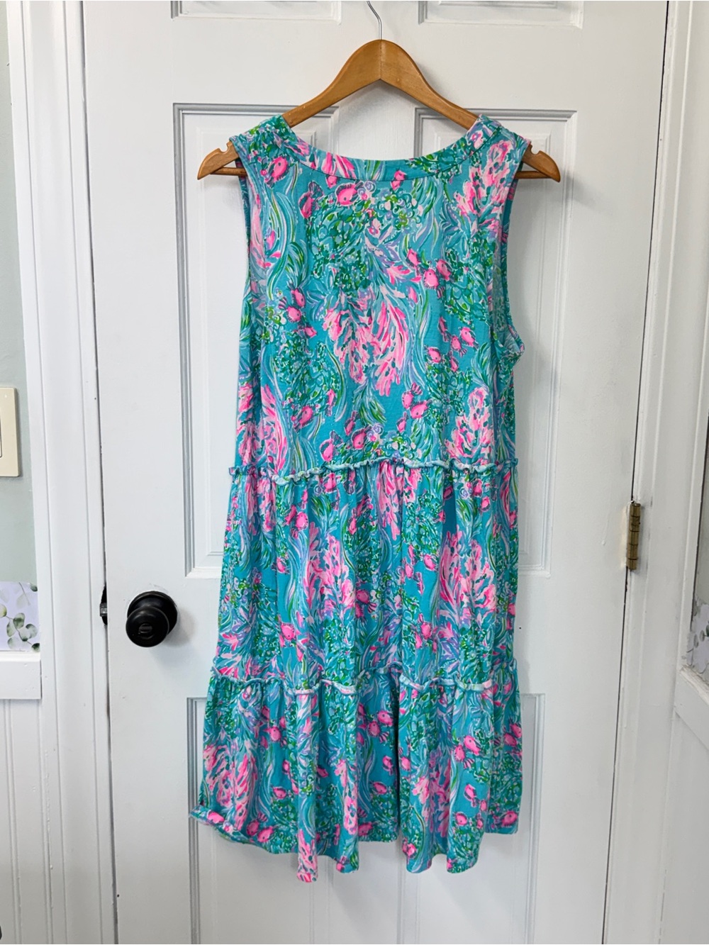 Lilly Pulitzer Lorina Swing Dress Large - Picture 8 of 8